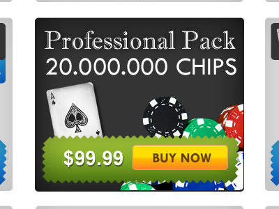 Professional Pack v1 button buy chips market poker shop web