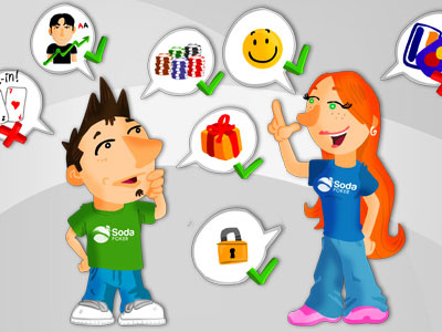 advantages and disadvantages clipart of children