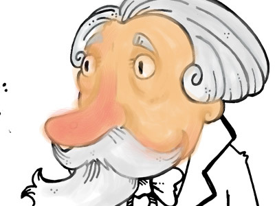 Charles Dickens Colorejant cartoon character dickens drawing illustration sketch