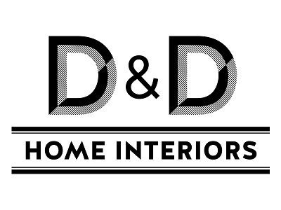 D&D Home Interiors Logo brandbook branding buttons cover design draft home identity interiors letter link logo makoyed rollover rough type typography vadim vadimages website