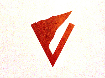 Vantage Point With a Flag abstract branding circle eye flag logo p red triangle typography v vantage