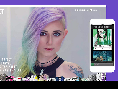 Pulp Riot Shopify Website Design ecommerce app pulp riot shopify theme website design