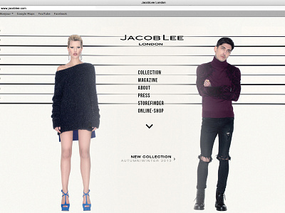 Fashion Website Design design experience fashion interface makoyed minimal ui user ux vadim vadimages website