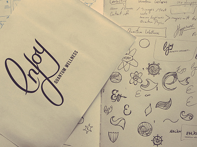 Calligraphy Logo Sketches