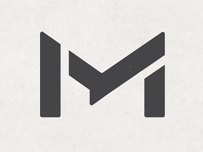 Metro Youth Logo Mockup classic letter logo m metro shape typography vintage youth