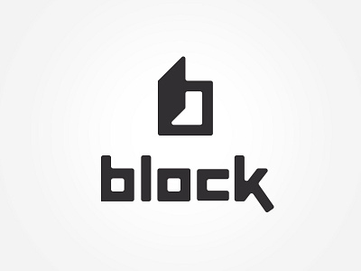 Block Logo Design b b logo block book branding dimension logo square typography