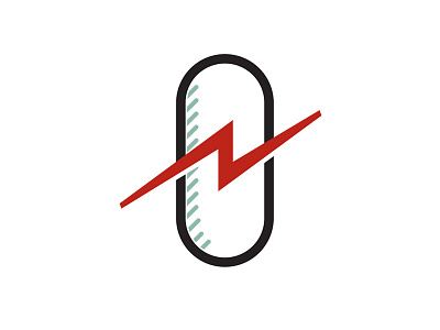 Logo Icon For a Pill branding icon killer lightning logo makoyed pain pill vadim vadimages