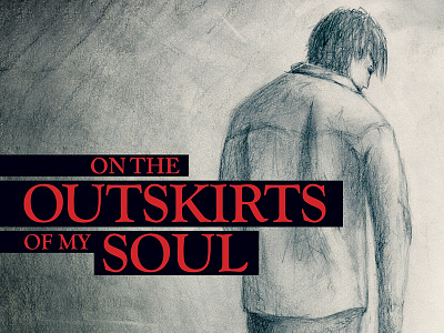 "On the Outskirts of My Soul" Book Design book depression design drawing editorial emotions illustration makoyed outskirts poems poetry soul vadim vadimages