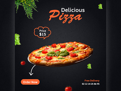 Pizza Social Media Ads