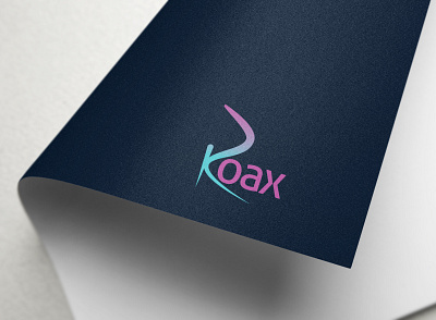 ROAX Logo Design branding corporate creative design creative design creative logo design logo roax roax lgo typography