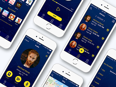 The application for iOS app mobile ui ux