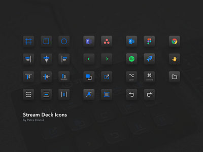 Stream Deck Icons icon set icons stream deck streamdeck ui