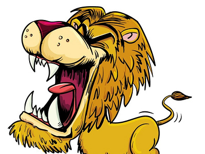 Roaring lion