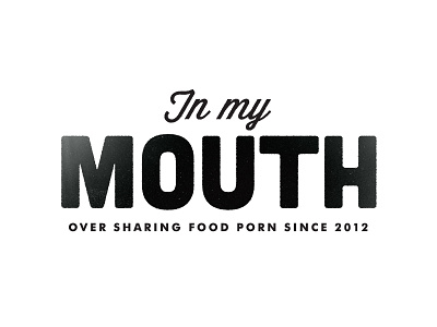 food blog logo blog logo design logo type typography