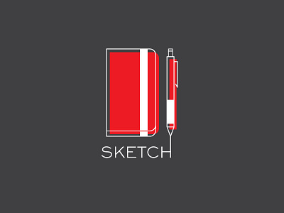 Sketch icon lines pen sketch