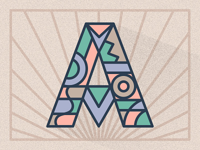 A alphabet letter type