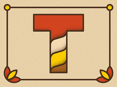 T alphabet letter type