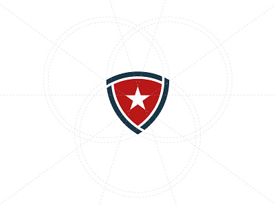 Shield Mark america icon identity league logo mark military shield sports