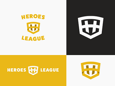 Some Shield Mark heroes icon id league logo mark shield