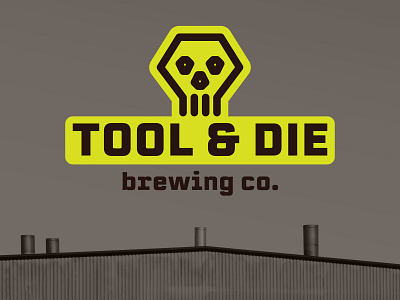 Tool And Die Brewing Company beerlogo branddesign branding customlogo design icon illustration logodesign logodesigner vector