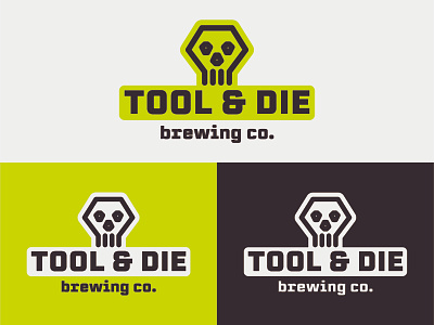 Tool & Die Brewing Co. Logo art beerlogo branddesign branding creative customlogo design graphic art graphic design graphic designer illustration logo logodesign logodesigner typography vector