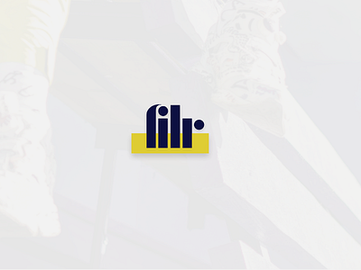 Filr app colors identity logo logotype mark ui design vector