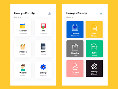 WorkBright - Be a smart HR of your house app branding design flat icon illustration interaction design minimal mobile ui ux vector