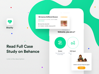 Sharity UI/UX Case Study