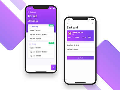 Bank&Auto Cart app