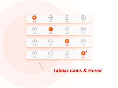 Tabbar and Hover