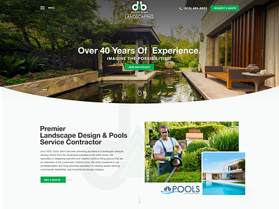 Lanscaping Website Design