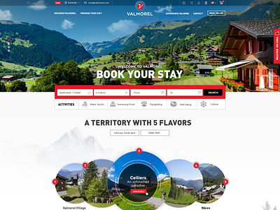 Travel Website Design And Hotel Booking Website Design hotel booking website typography ui vector icons customize website design