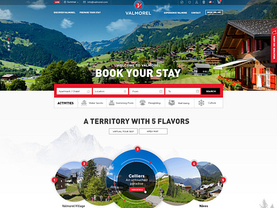 Travel Website Design And Hotel Booking Website Design