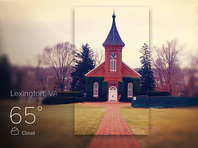 Weather in VA augmented blur gradient photo photography photoshop scene weather
