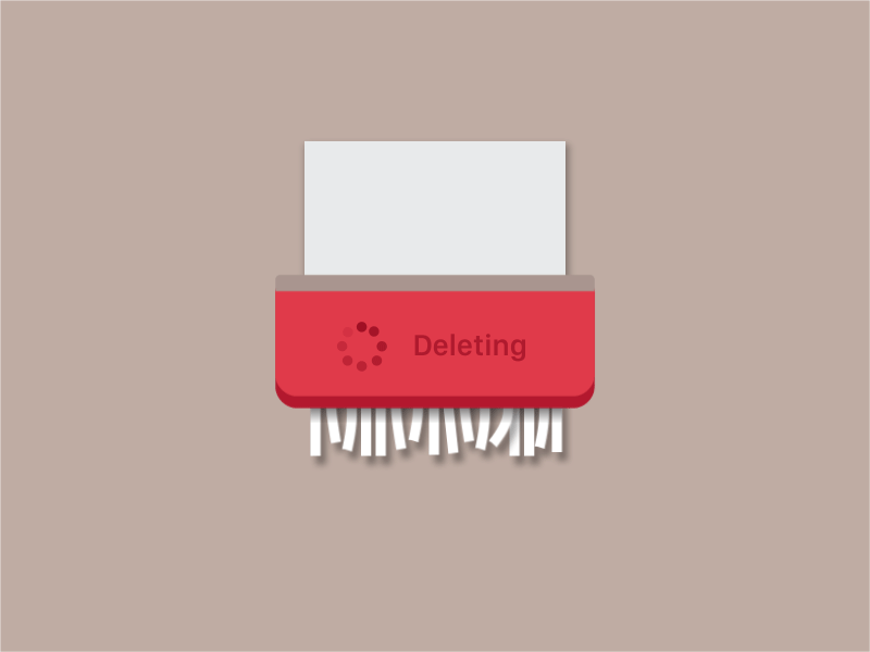 Deleting_AE Freebie ae aftereffect animation cool delete free freebie fun gif loading puppet rebound