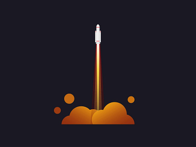 Rocket illustration rocket