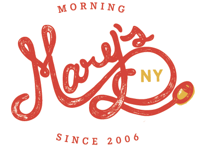 More Morning Mary's logo typography