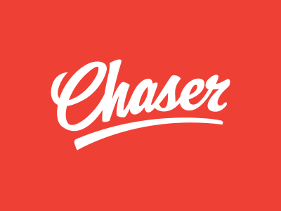 Chaser calligraphy hand lettering lettering logo typography