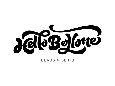 Hellobellone hand lettering lettering logo typography