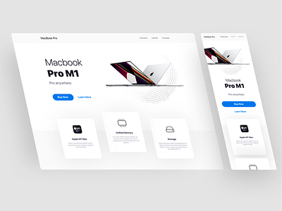 Macbook Pro Landing page android app design landing page macbook landing macbook pro product design ui ui design uiux user experience user interface userinterface web ui website hero website interfacce