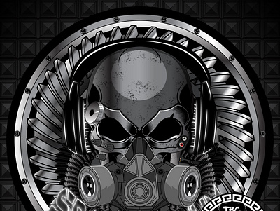 67247198 2864672807007250 2358121570183938048 N logo mechanical skull