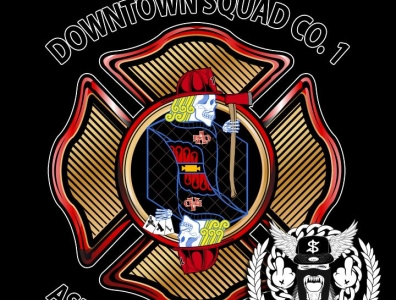 FIREMAN LOGO Shirt Design