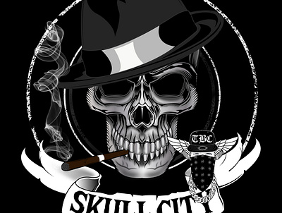 Skull logo design illustration logo skull vector