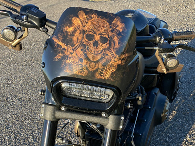 Skull Design x Harley-Davidson