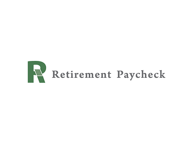 Retirement Paycheck Logo design logo design