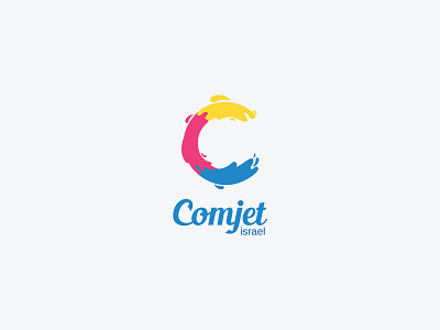 Comjet Logo design logo typography