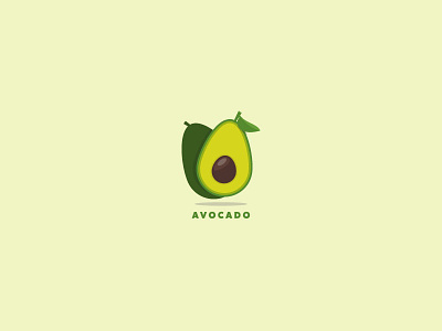 Avocado avocado icon logo