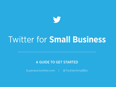 Twitter for Small Business Cover print smb twitter