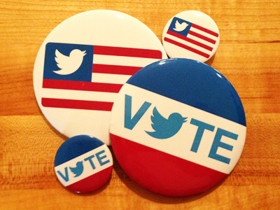 Don't forget to ... brand govote internal politics swag twitter vote