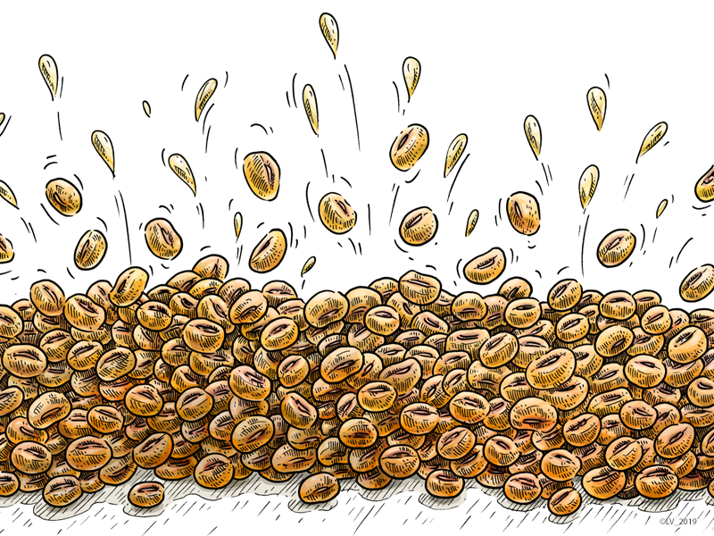 Soy_illustration for Veggo brand wacom intuos food illustration soy adobe photoshop digital graphic nature hand drawing drawing illustration
